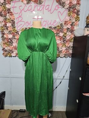Zara Emerald Green Maxi Dress